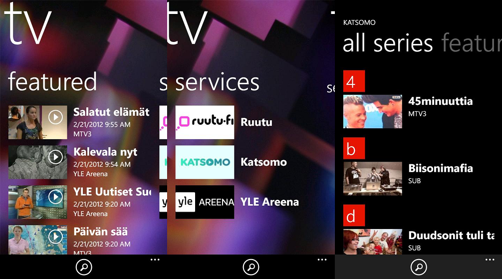 Nokia TV llega al Marketplace de Finlandia, aunque disponible para todos