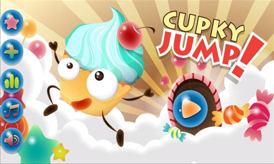 Cupky Jump Main Menu