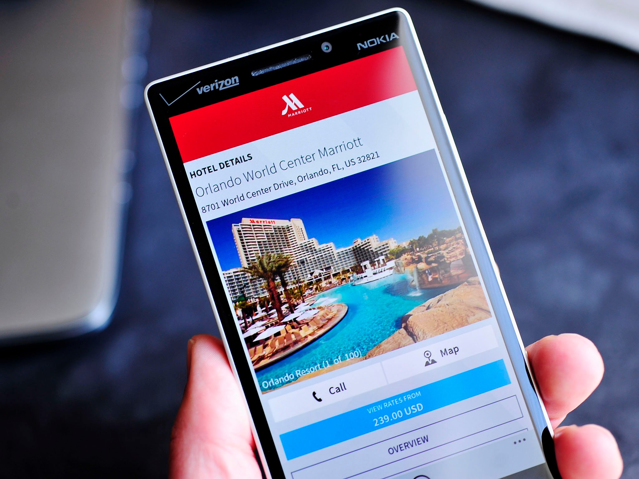 First look at the new Marriott Hotels app for Windows Phone due next