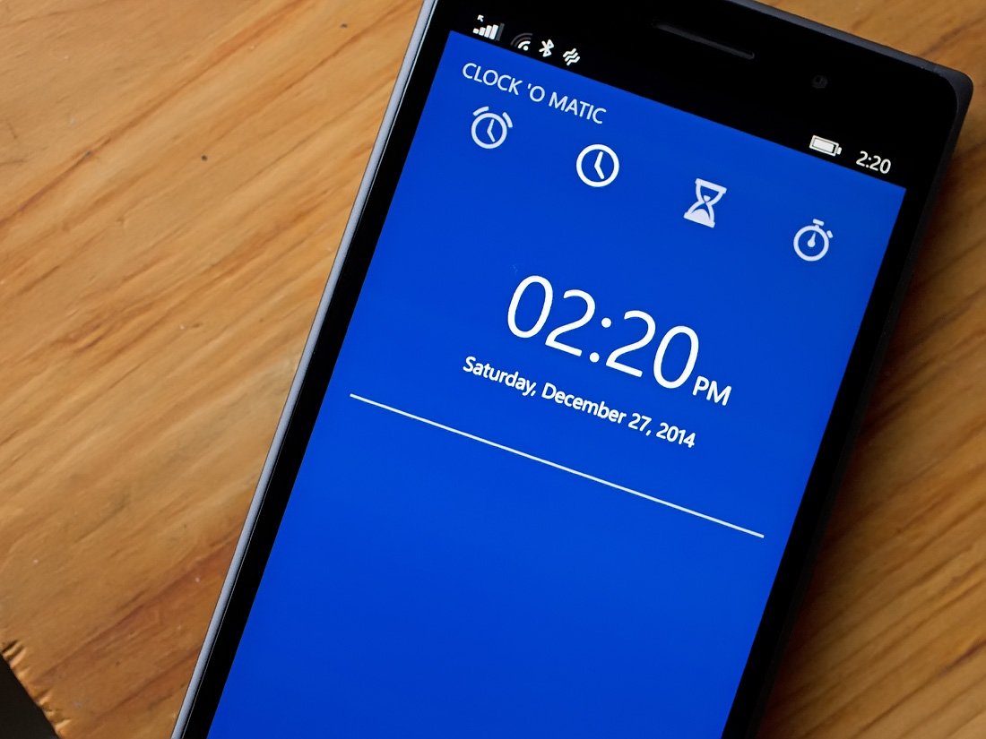 Can I use my phone as a Clock?