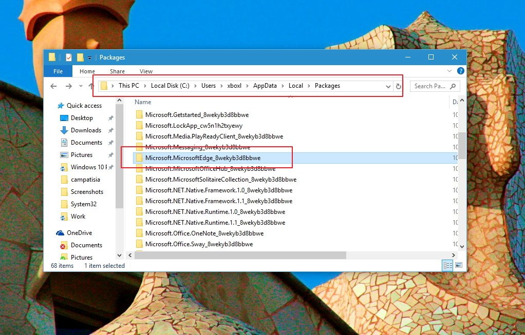 How to reset Microsoft Edge in Windows 10 when things are broken 2