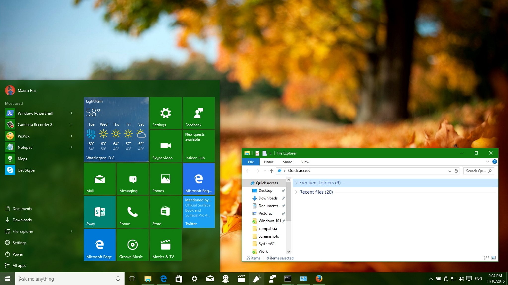 Windows 10 November Update  Features, changes, and improvements 