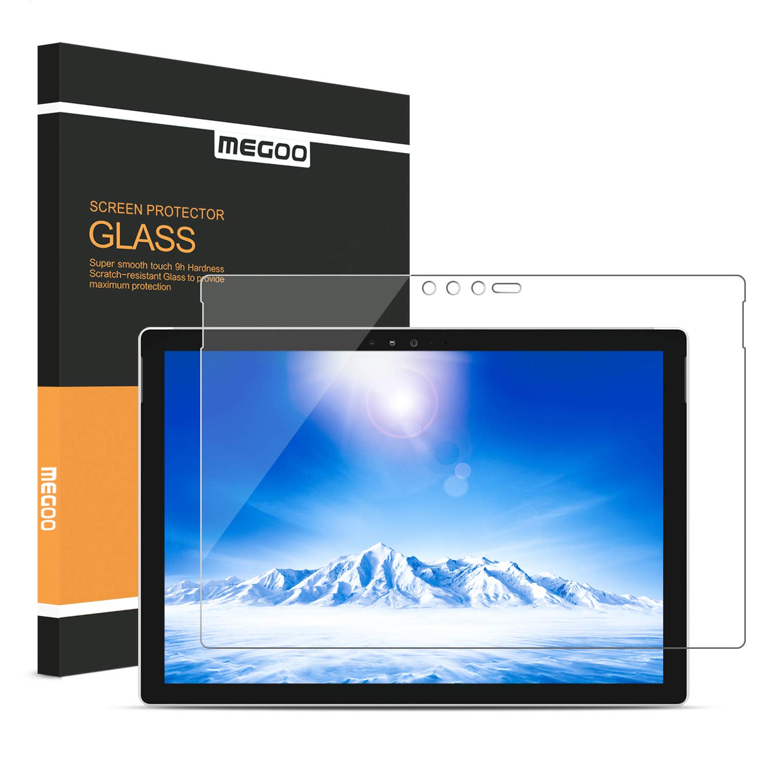 Tablet Tempered Glass  Protector Cover For Microsoft Surface PRO 2 