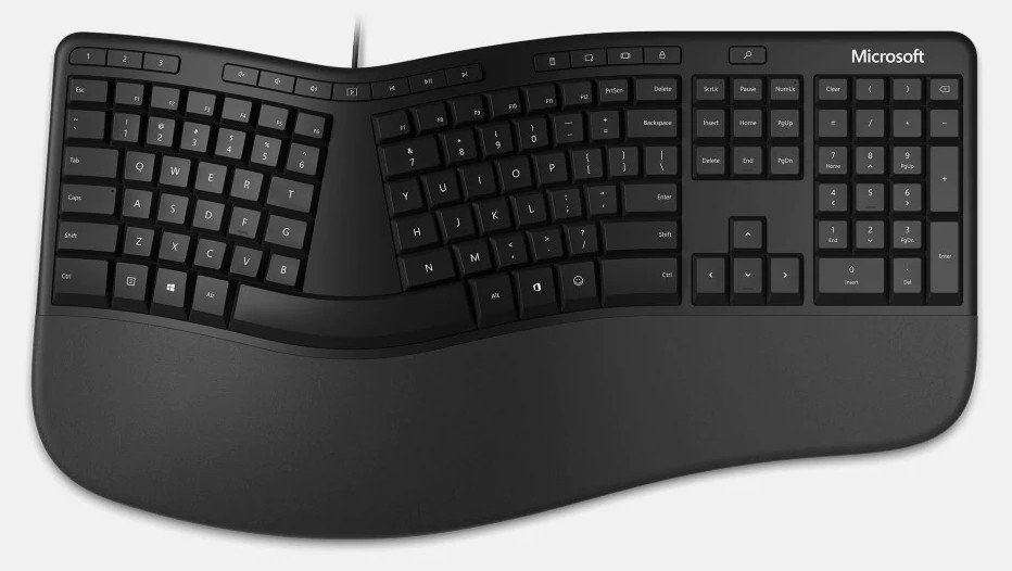 2019 Microsoft Ergonomic Keyboard Mac