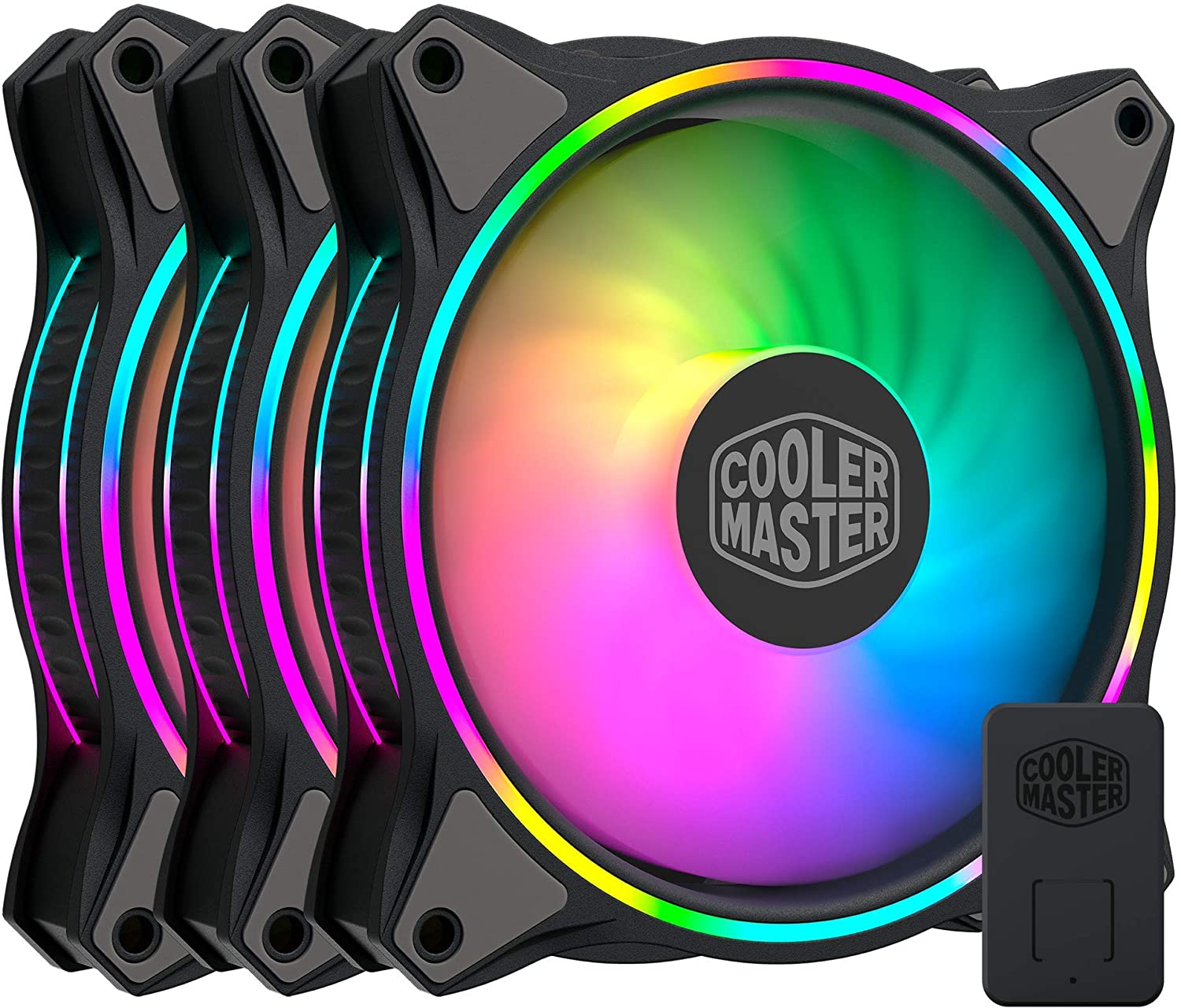 Cooler Master Master Fan MF120 Halo Duo-Ring 3 Pack