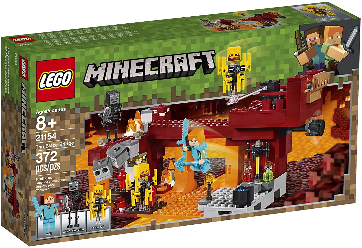 Minecraft Lego Blaze Bridge Reco