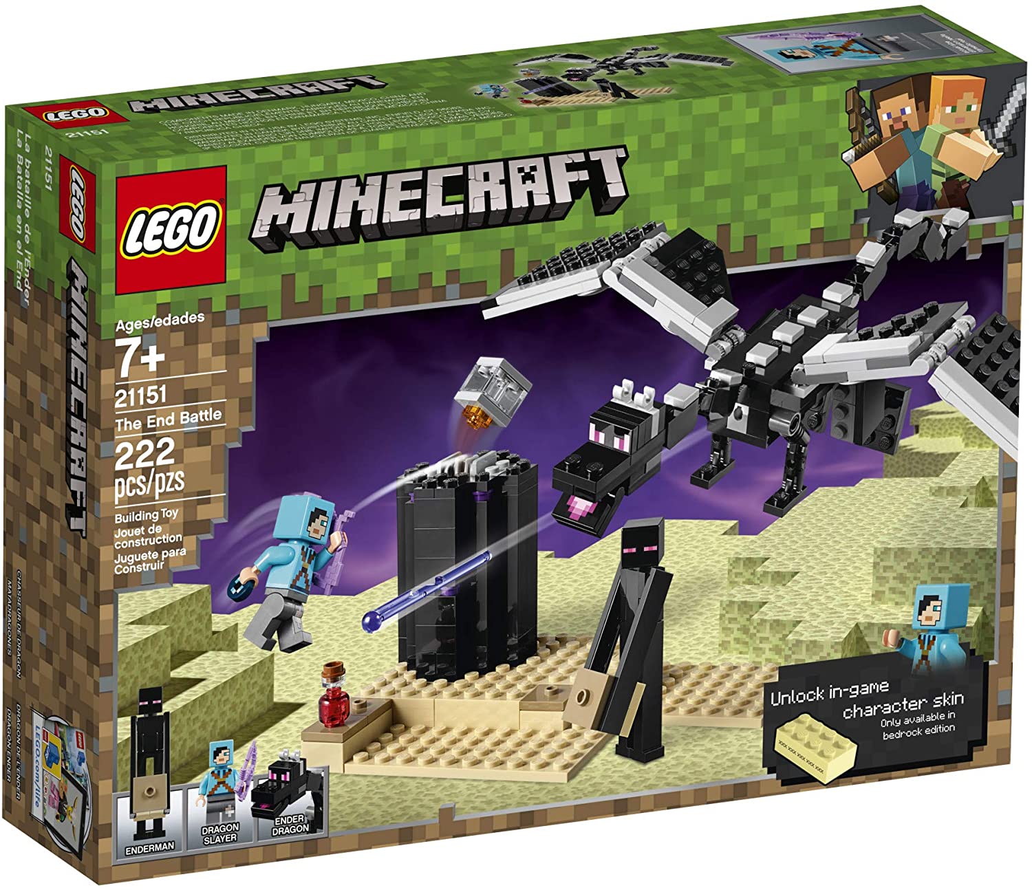 Minecraft Lego End Battle Reco