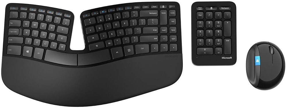 Microsoft Sculpt Keyboard and Vertical Mouse