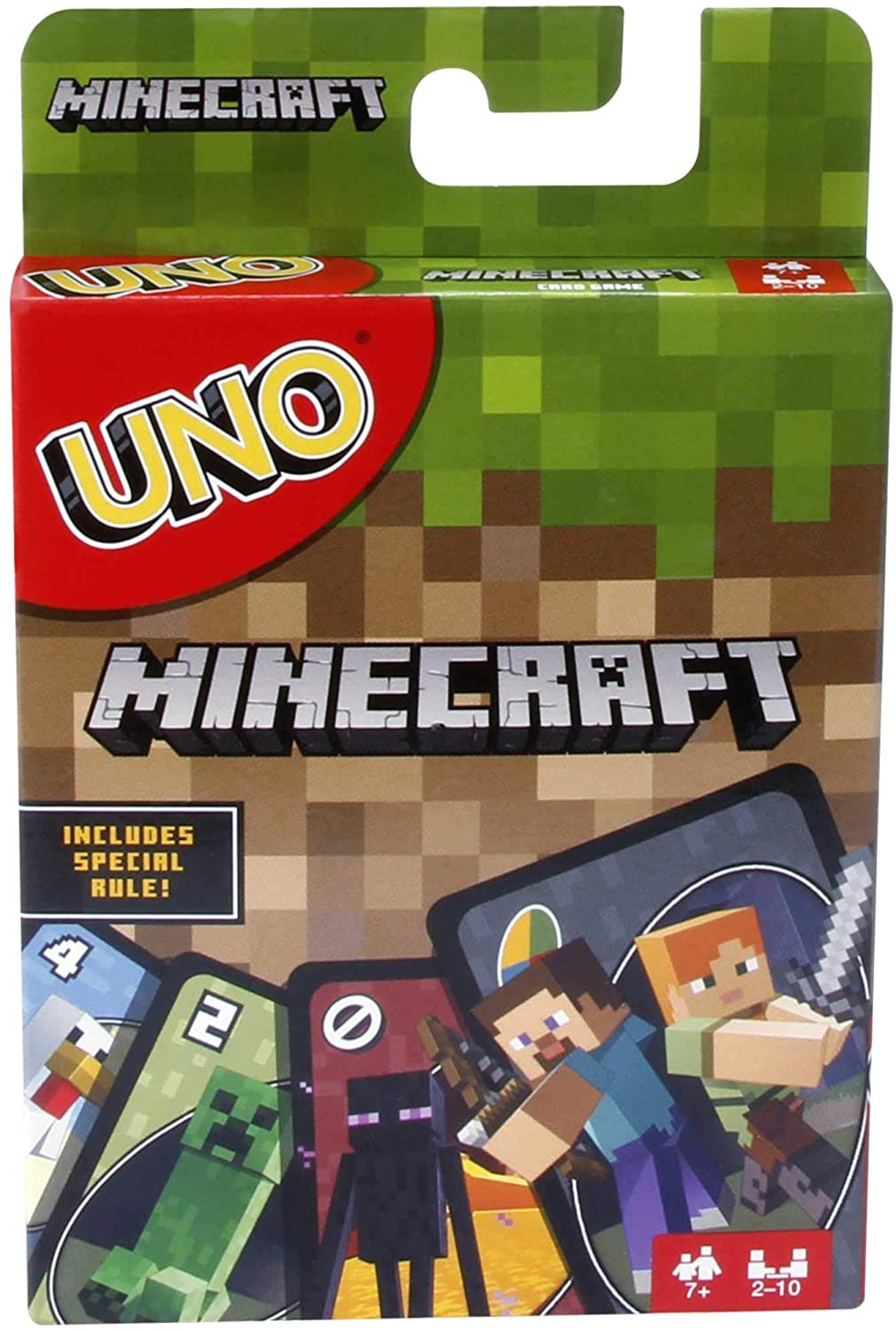 Minecraft Uno Card Game Reco Image