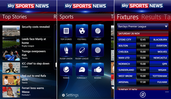 Sports News Apps