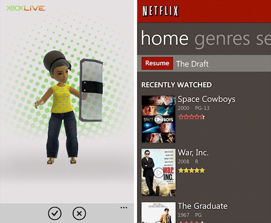 Xbox Live Extras and Netflix