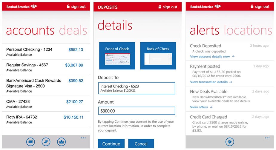 bank of america limit on mobile check deposit