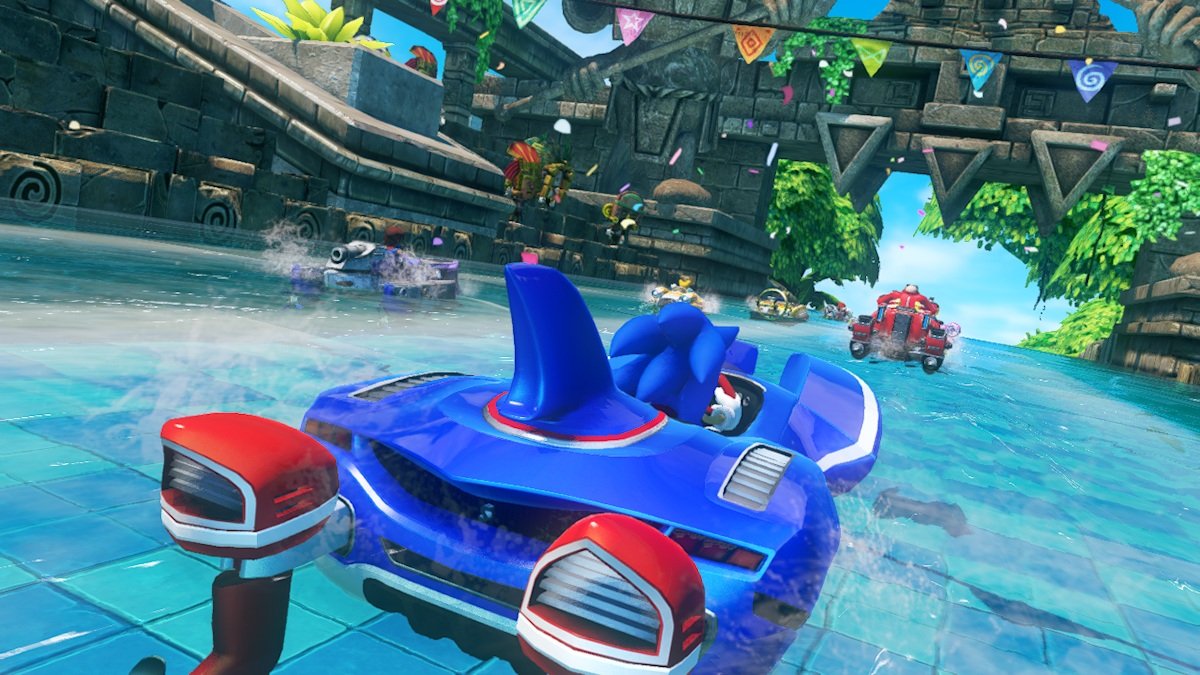 Sonic &amp; All-Stars Racing Transformed water