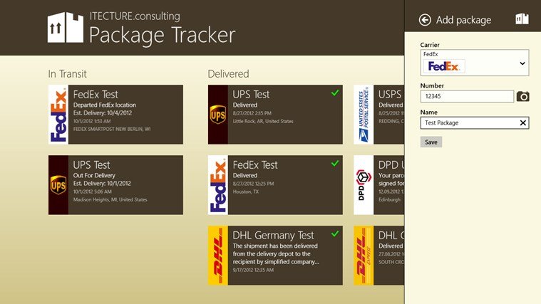 Parcel Tracker returns to Windows Phone, also available for Windows 8 ...