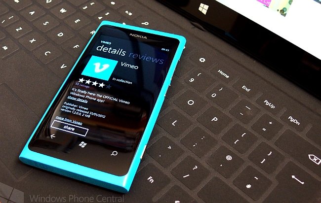 Vimeo for Windows Phone 7 returns to the marketplace