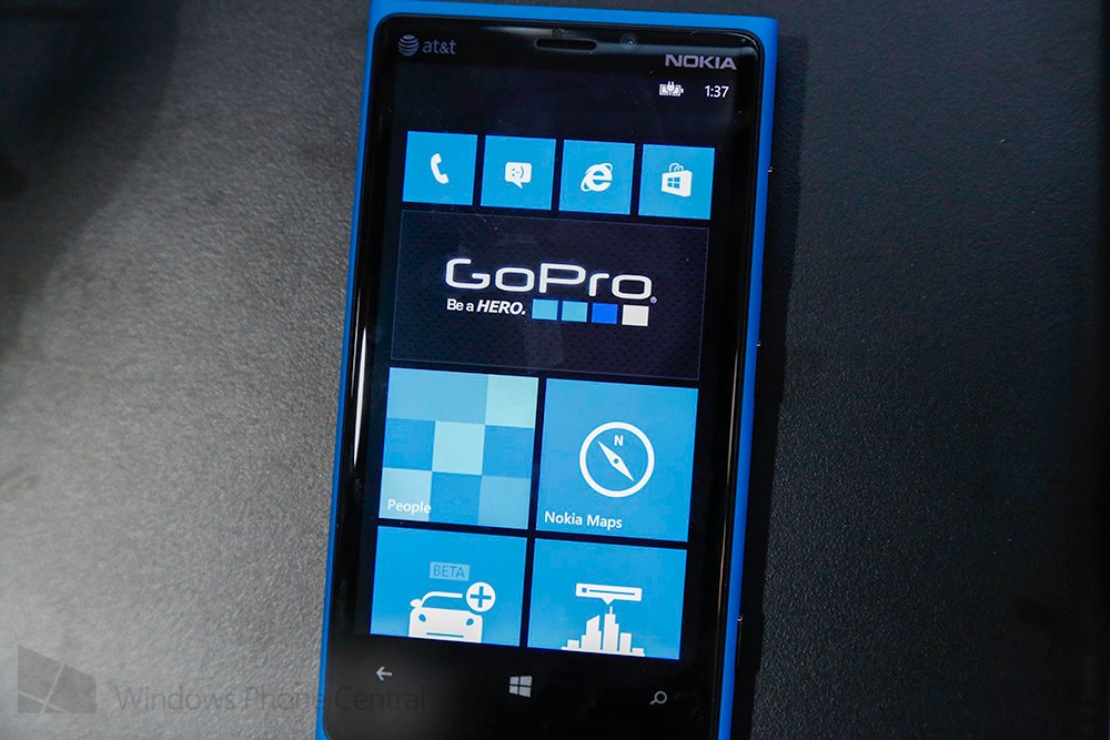 GoPro app for Windows Phone 8