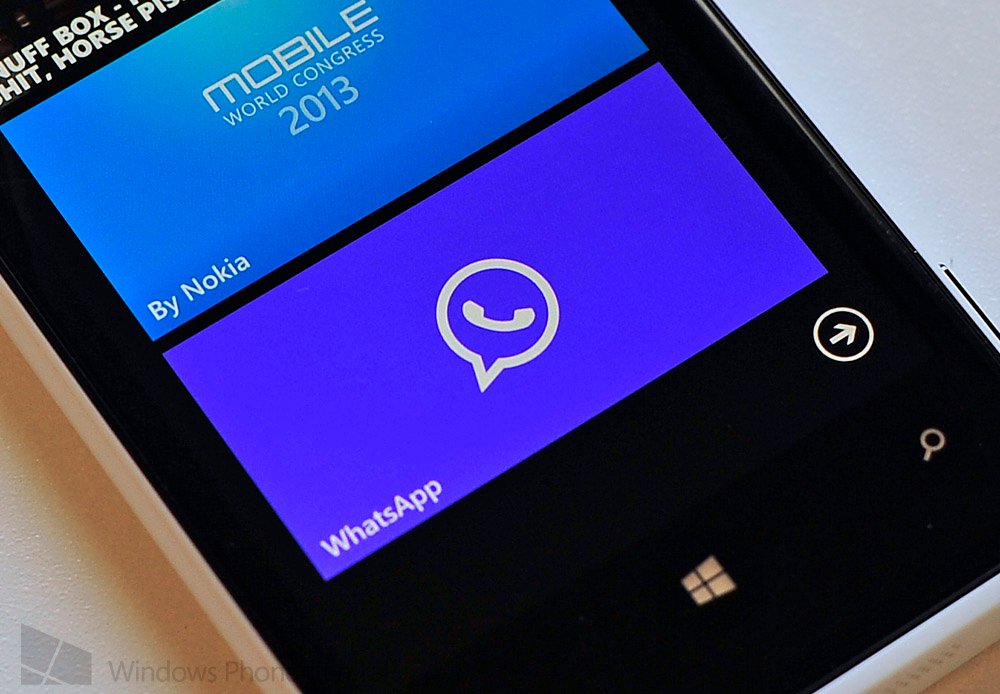 WhatsApp Windows Phone 8
