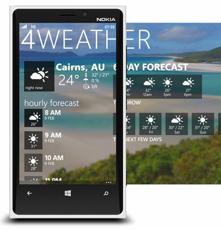 4Weather for Windows Phone