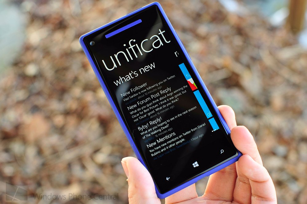 Unification notification center for Windows Phone