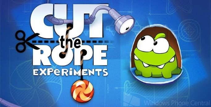 Cut the Rope Experiments coming to Windows Phone