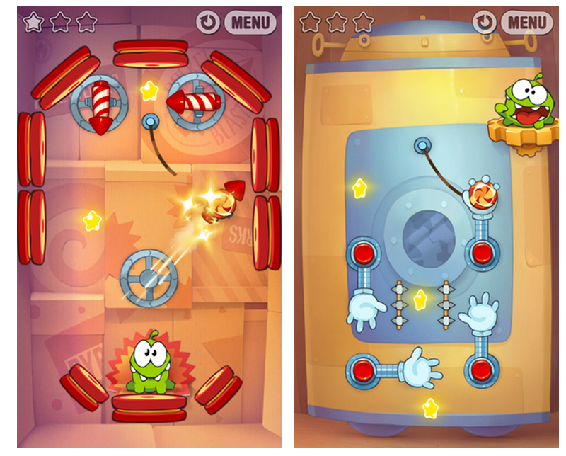 Cut the Rope: Experiments Windows Phone