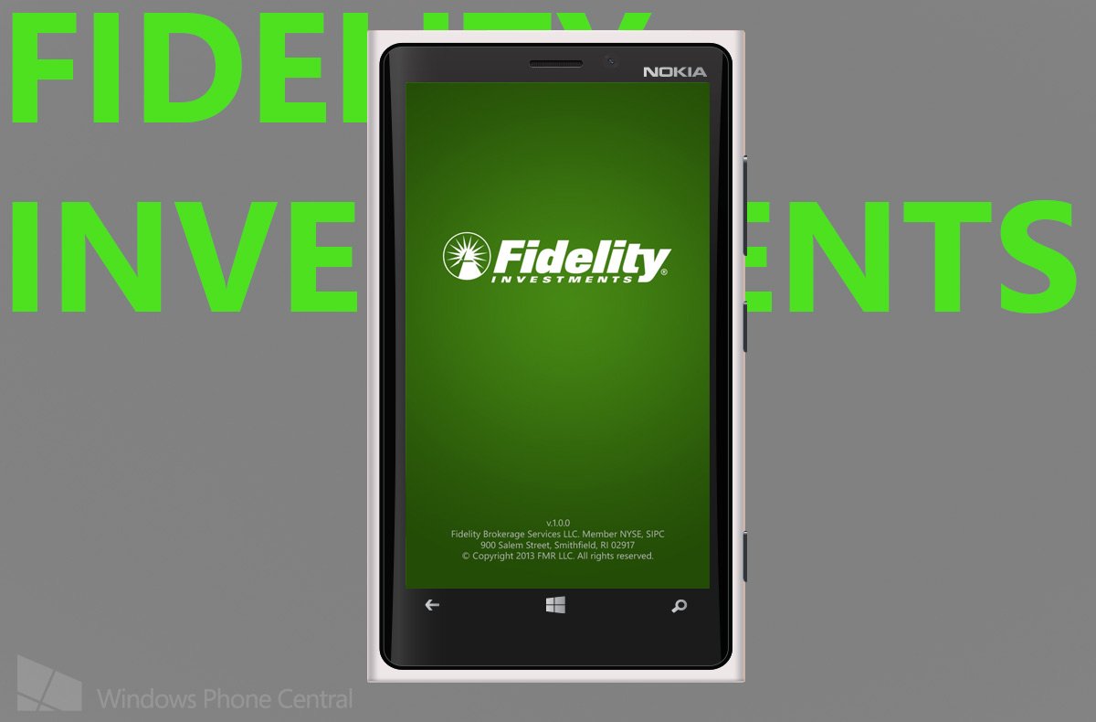 Fidelity Investments for Windows Phone