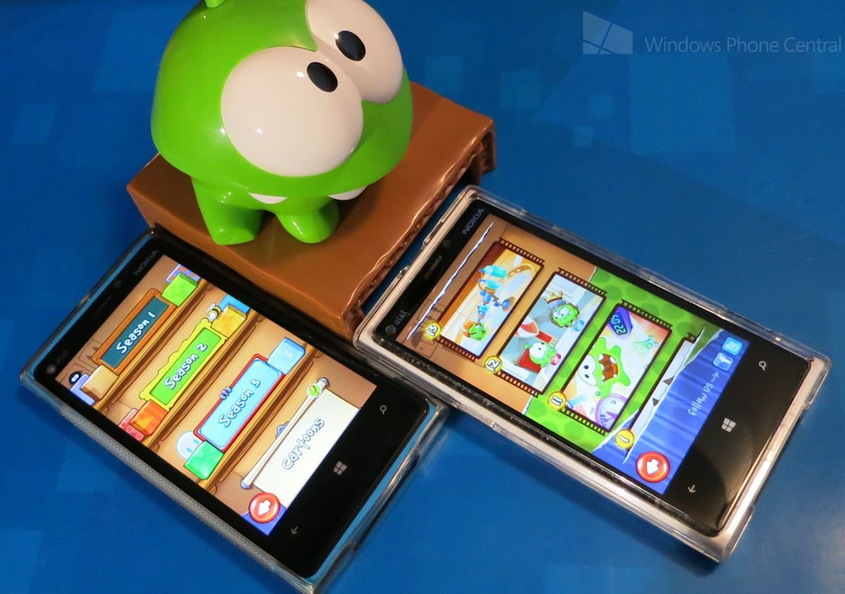 Cut the Rope for Windows Phone updated