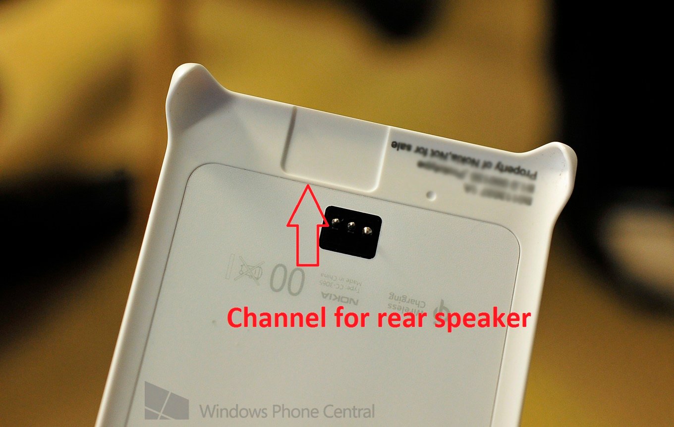 Nokia Lumia 925 cover speaker
