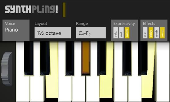 Synthpling for Windows Phone