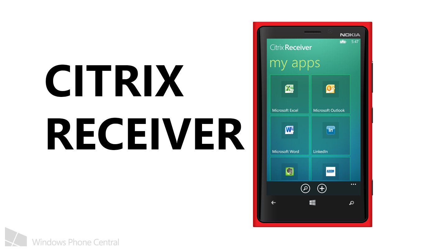 Citrix Receiver for Windows Phone