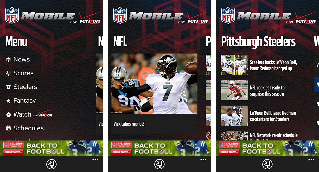 NFL Mobile for Windows Phone