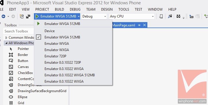 Windows Phone SDK 8.0 10322