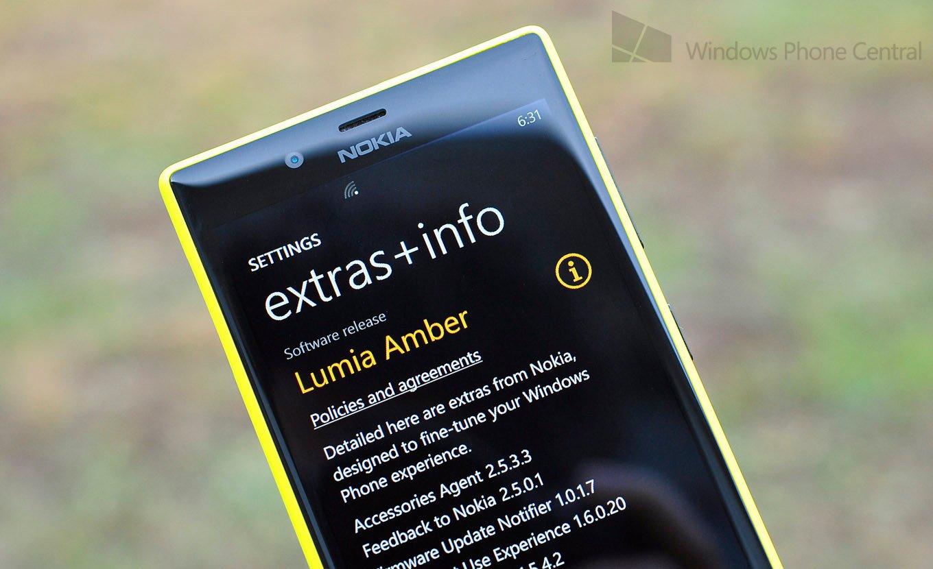 Nokia Lumia 720 + Amber
