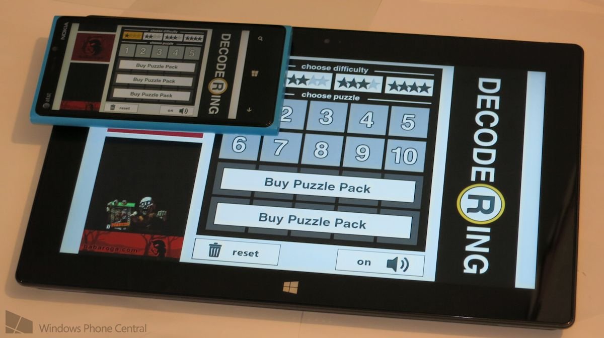 Decodering for Windows Phone 8 and Windows 8