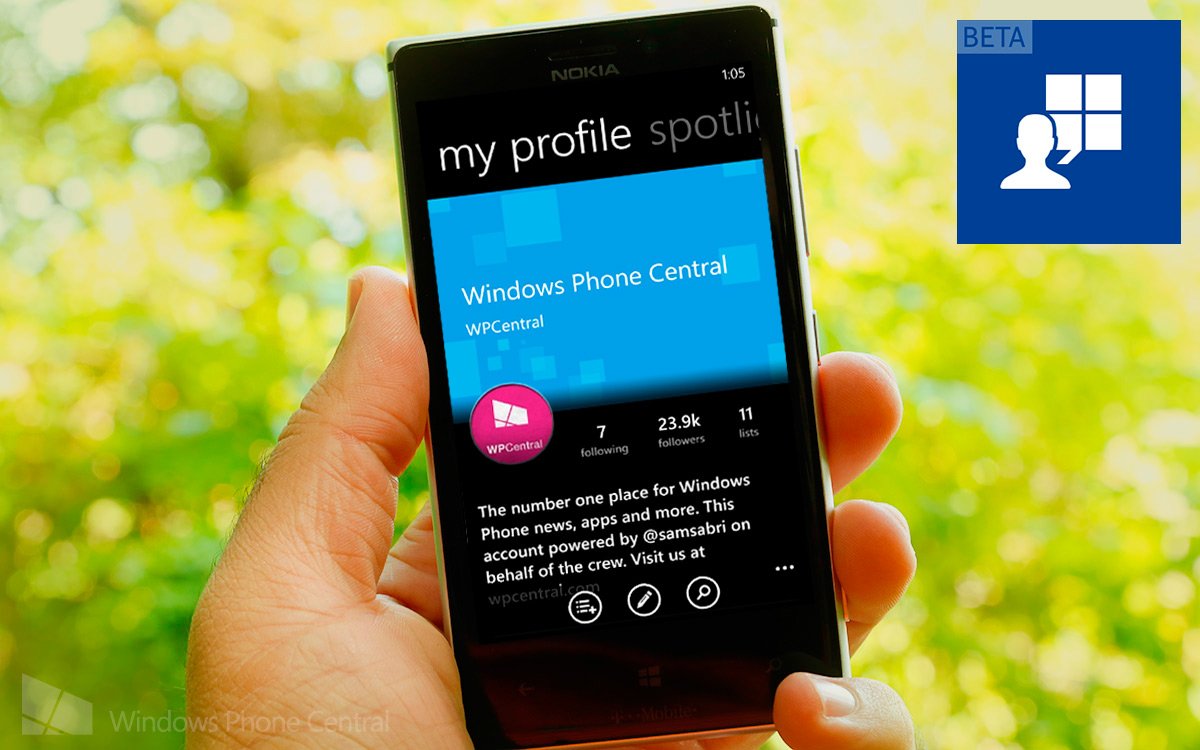 App Social Beta for Windows Phone 8