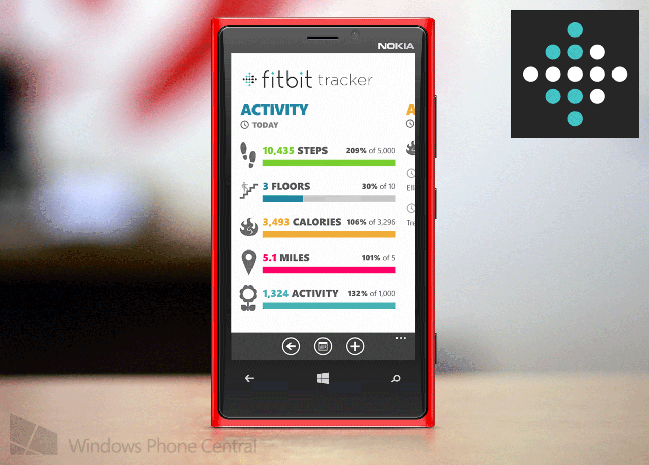 Fitbit Tracker for Windows Phone 8