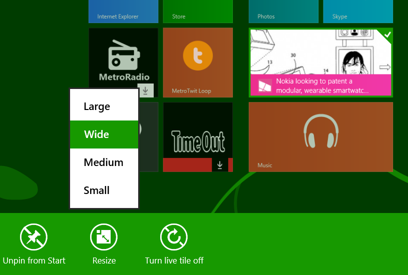 Windows Phone Central Live Tile 8.1