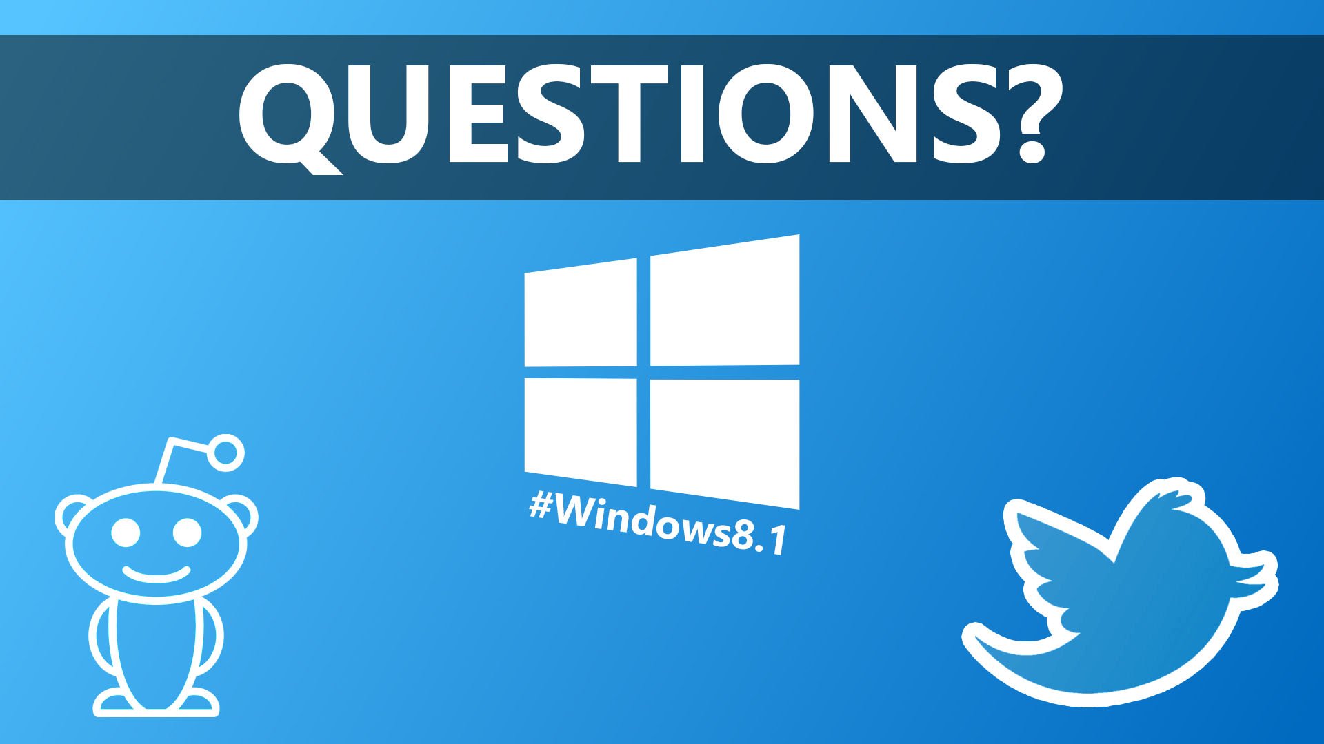 Questions Windows 8.1