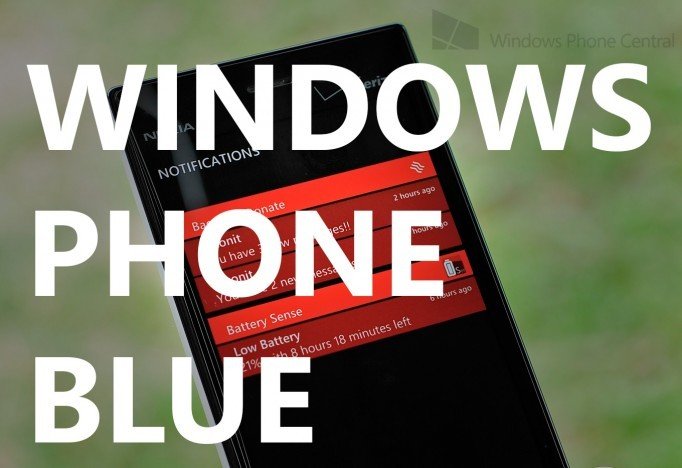 Windows Phone Blue