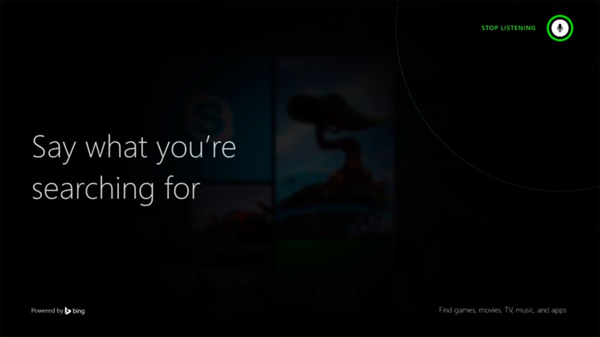 Bing on Xbox One