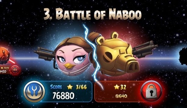 Angry Birds Star Wars II Battle of Naboo