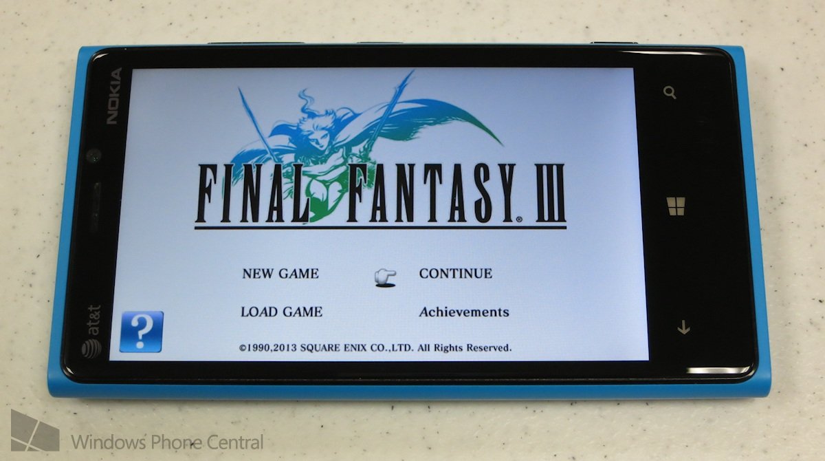 Final Fantasy III for Windows Phone