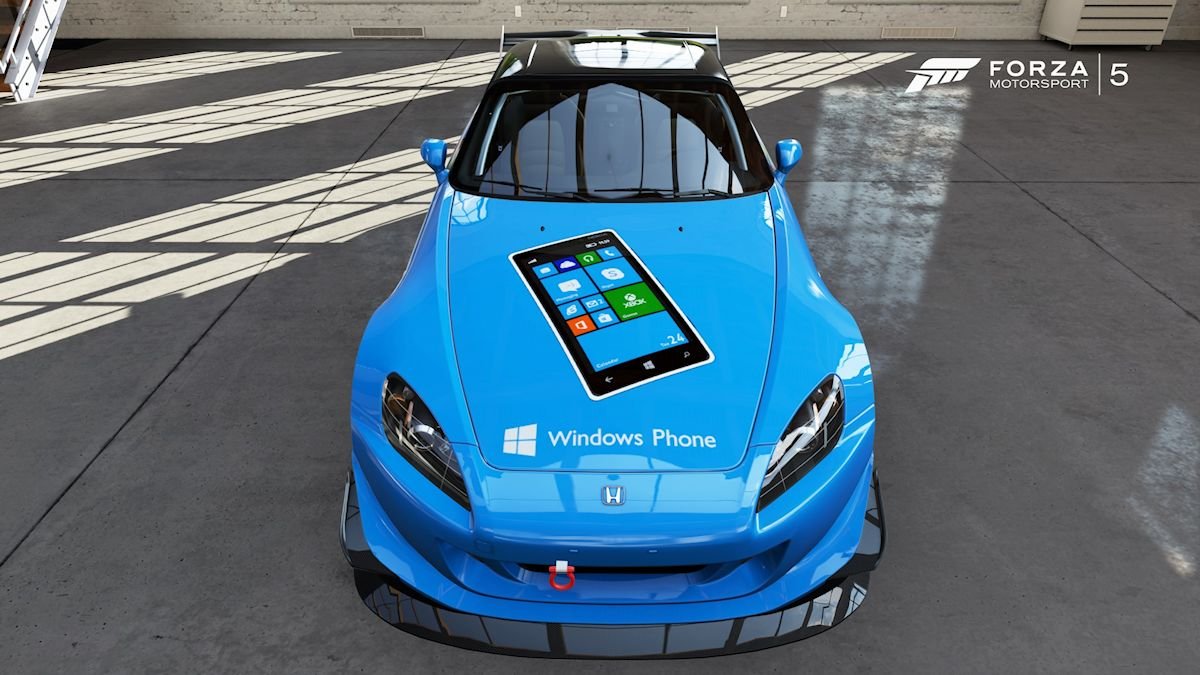 Forza 5 for Xbox One custom Windows Phone car design