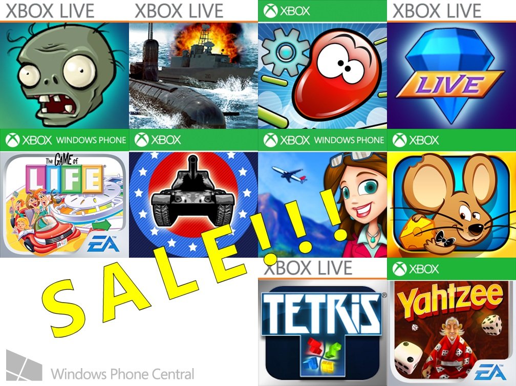 10 Xbox Windows Phone games from Electronic Arts on sale