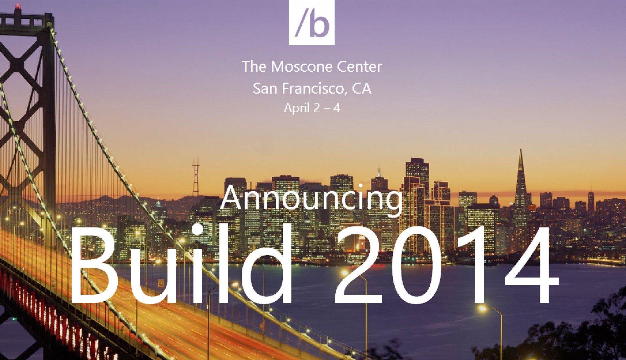 Build 2014