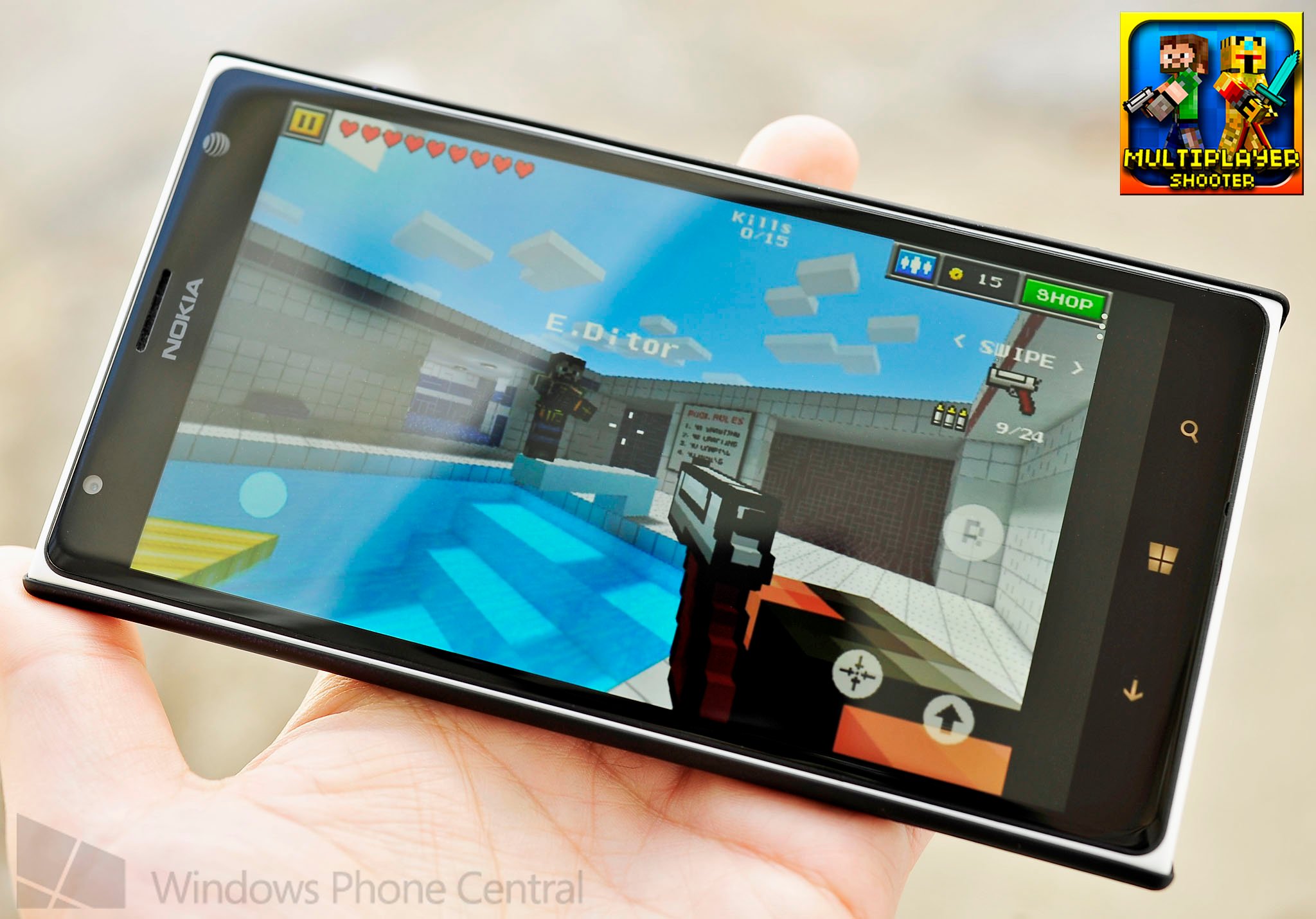 Minecraft inspired Pixel Gun 3D brings multiplayer FPS 