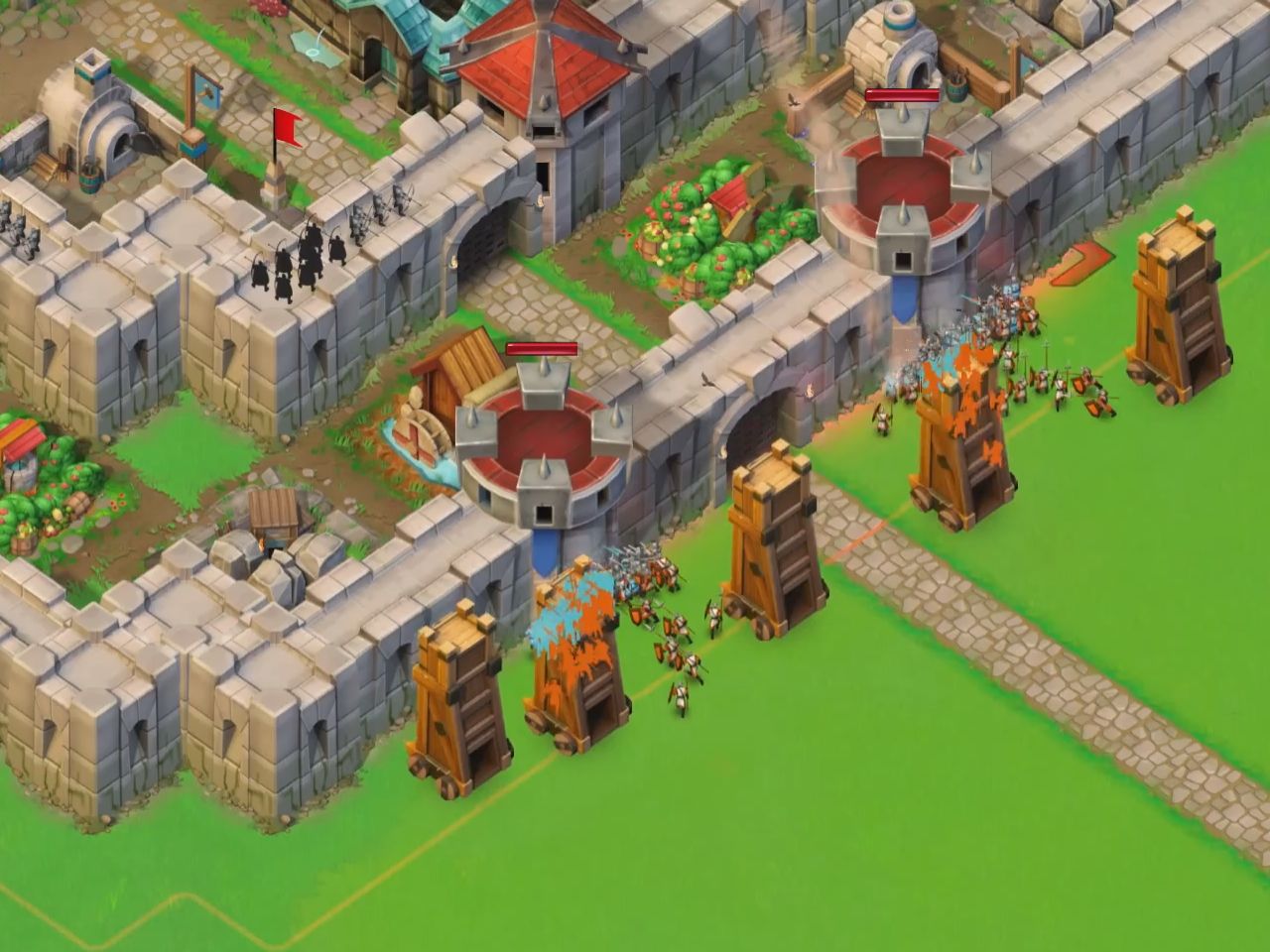 age of empires castle siege