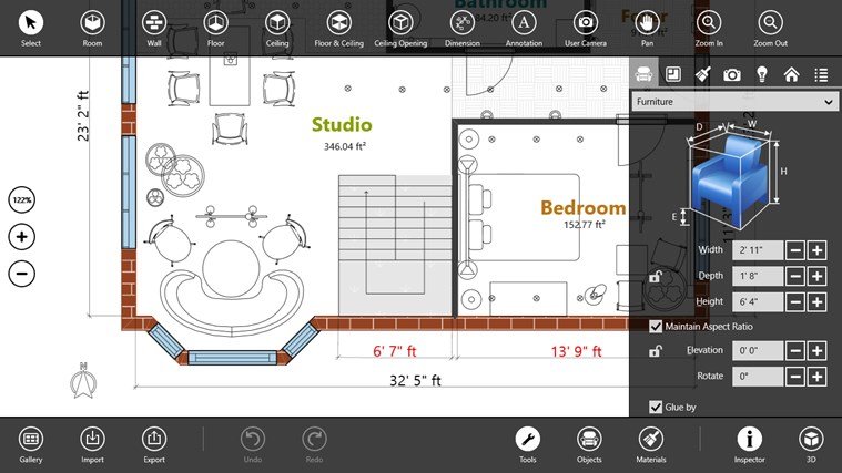 Live Interior 3D Pro a great Interior Designing app  for 