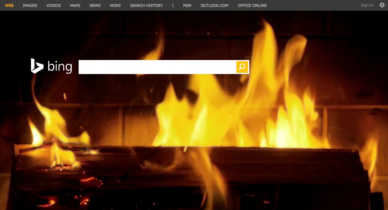 Bing fireplace