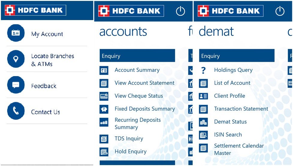 hdfc net banking app old version download